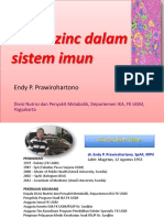 CPU Peran Zinc Pada Sistem Imun-dr. Endy, Sp.ak
