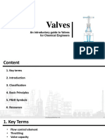 Valves: An Introductory Guide To Valves For Chemical Engineers