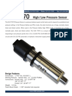 High / Low Pressure Sensor: 906 W Pont Des Mouton RD - Lafayette, LA 70507 USA Phone: 337-233-7380 Fax: 337-234-5349