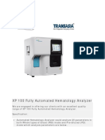 XP 100 Fully Automated Hematology Analyzer