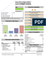 El Paso Accountabilty Summary Sheets For 2017