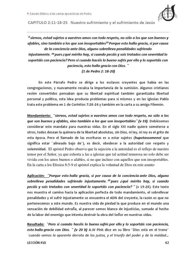 segunda de pedro capítulo 2 versículo 18