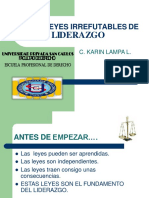 Diapositiva 21 LEYES  LIDERAZGO