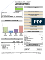 El Paso Accountabilty Summary Sheets For 2017-5A