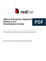JBoss Enterprise Application Platform 6.3 Development Guide en US