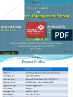 Medical Store Management System Patel Gaurav R.patel Hitarth S.