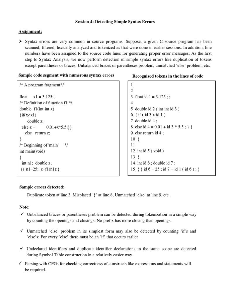 Session 4 | PDF | Areas Of Computer Science | Syntax (Logic)