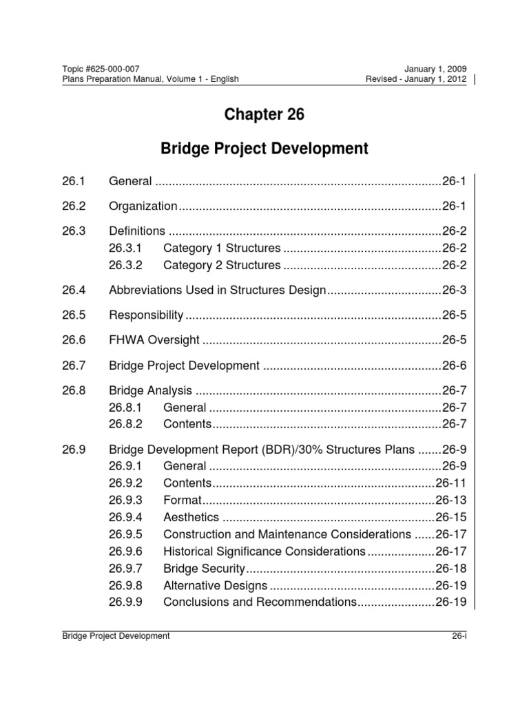 Bridge Project Development PDF Deep Foundation Project Management