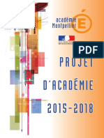 Projet Academie 2015 2018