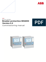 1MRK505385-UEN A en Commissioning Manual Breaker Protection REQ650 Version 2.2