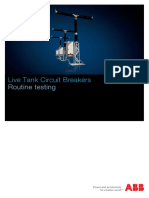 1HSM 9543 21-03en Live Tank Circuit Breakers Routine Testing Ed3 PDF