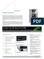Industrial DC Systems IBB: High Efficiency Industrial Power Solutions