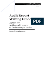 Audit Report Writing Guide v3