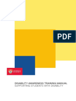 Disability Awareness Training Manual 2014