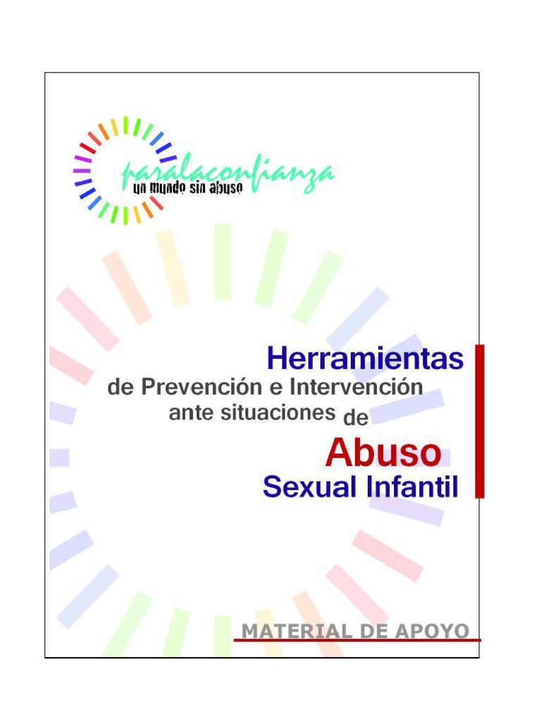 Manual de Apoyo Curso Abuso Sexual | PDF | Abuso Sexual Infantil ...