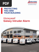 Honeywell Galaxy Intruder Alarm