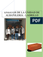 Ensayos de Laboratorio-Albañileria