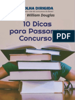 E Book Williamdouglas 10 Dicas Para Passar Em Concurso