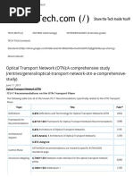 Optical Transport Network (OTN) - A Comprehensive Study - MapYourTech