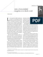 Empoderamiento y horizontalidad.