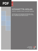 Prof. Dr. Hüsamettin Arslan: Vefatının Ardından Yazılan Yazılardan Seçmeler