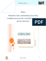 Proyecto EXPORTACION DE CHOCHO