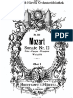 Mozart - Church Sonata in C Major K278 - Oboe 1 PDF