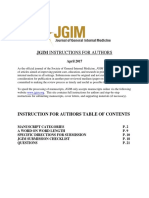 JGIM Instructions for Authors (April 2017)
