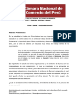 Clima Laboral y Síndrome Burnout