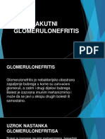 Velid Horozovic, Zdravstvena Njega, Akutni Glomerulonefritis