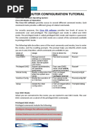 Cisco Router Configuration Tutorial PDF