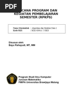 Download RPKPS Algoritma Dan Struktur Data 1 by Rizky Wp SN36844171 doc pdf