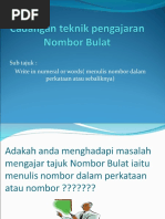Download Cadangan Teknik Pengajaran Nombor Bulat by Bengkel Pengajaran Maths Cikguwong SN36844175 doc pdf