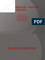 Learning Process - Training Process