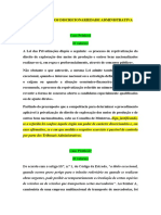 Casos Práticos Discricionariedade Administrativa