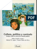 Gentili, P (Comp) - Cultura, Política y Currículo