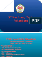 Presentasi STIKes Hang Tuah Pekanbaru