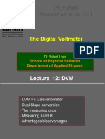 Physical Measurements 101: The Digital Voltmeter