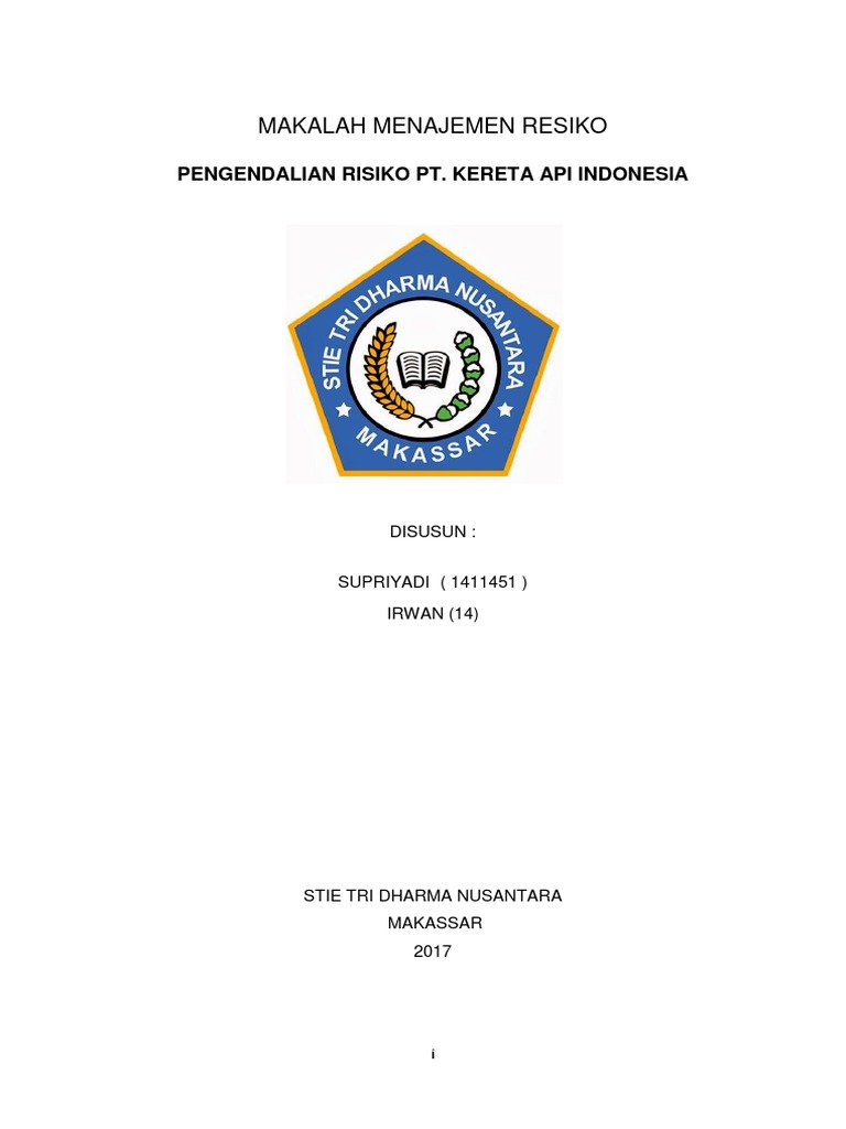 Makalah Manajemen Resiko Pt Kia