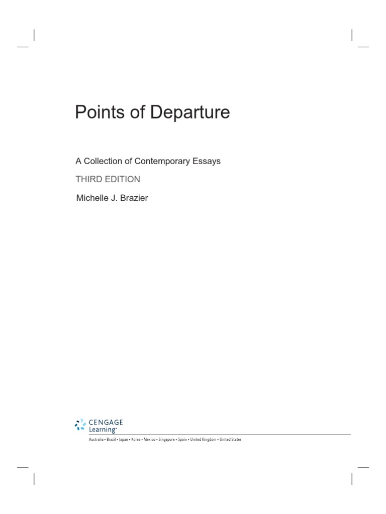 Points of Departure PDF Wellness Medical