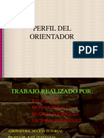 Perfil Del Orientador