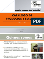 Catalogo de Productos y Servicios 2015 Fuego