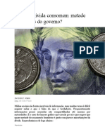 Brasil - 26-12 - Juros Da Dívida Consomem Metade Dos Gastos Do Governo