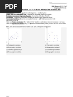 2.5 Scatter Plots and Line of Best Fit