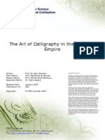 Art of Calligraphy in The Ottoman Empire Long PDF