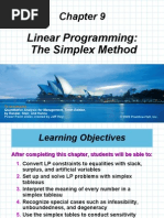 Ch_9. Simplex Method