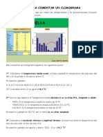 Indicaciones para Comentar Un Climograma