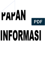 Papan: Informasi