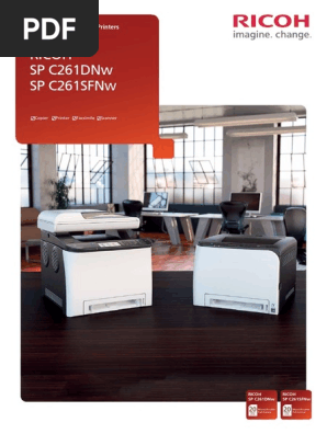 printer ricoh sp c261dnw