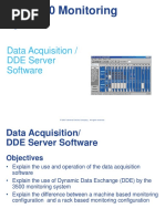 The 3500 Monitoring System: Data Acquisition / DDE Server Software